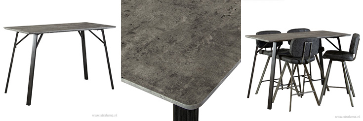 Bartafel 3D Betonlook